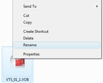 rename vob to mpeg