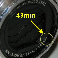 Finding Camcorder Lens Ring Size