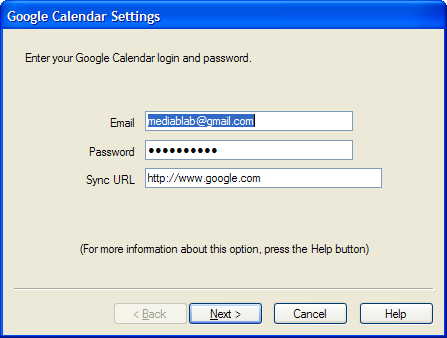 companionlink google calendar