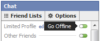 turn off facebook chat