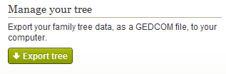 Ancestry.com export tree as GEDCOM