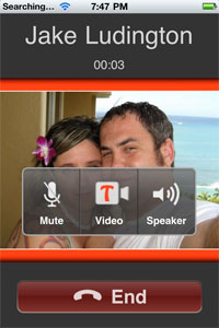 iPhone video calls