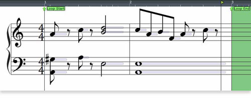 Mixcraft Automatic Notation