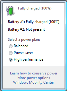 Windows Power Management Settings