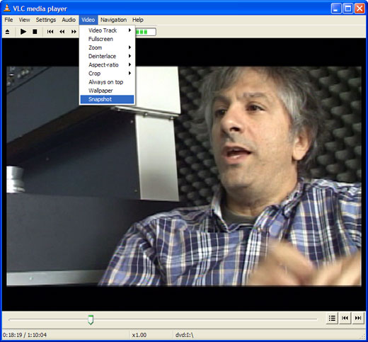 Extract a Still Image from DVD Video