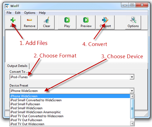 Convert AVI to MP4