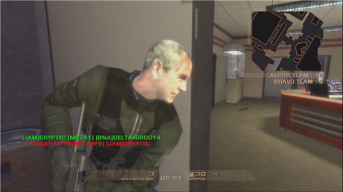 play Rainbow 6 as George Bush